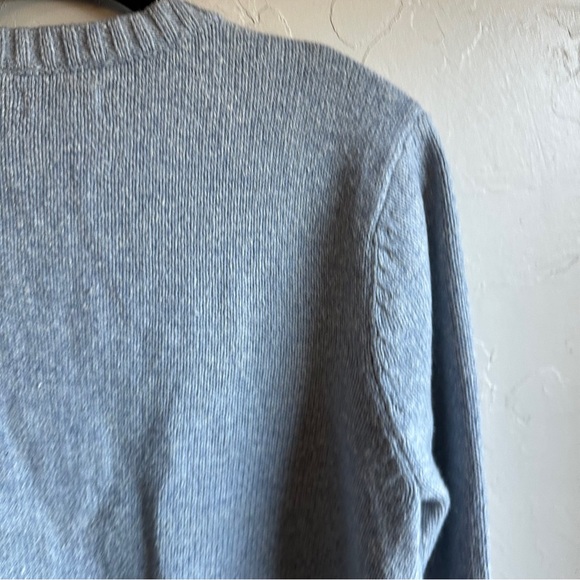 Croft & Barrow Embroidered Snowflake Zip Cardigan Nordic Winter Cozy Knit Size L - Picture 6 of 12